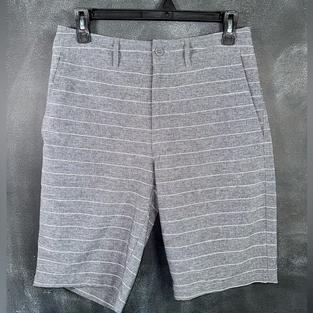 Striped Golf Shorts